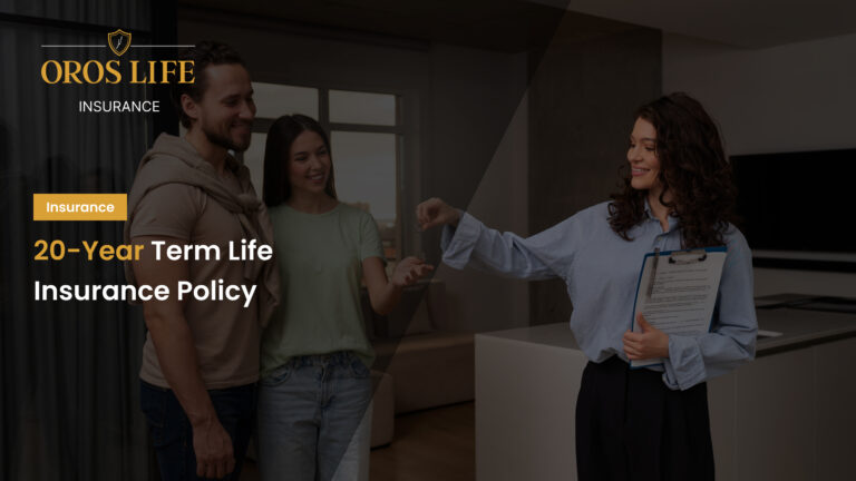 20-Year Term Life Insurance Policy